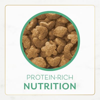 Image showing 7 th Purina Fancy Feast Gourmet Filet Oceanfish Salmon and Accents of Garden Greens Dry Cat Food