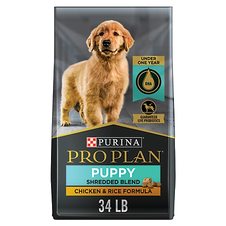 Purina Pro Plan High Protein Puppy Food Shredded Blend Chicken & Rice Formula