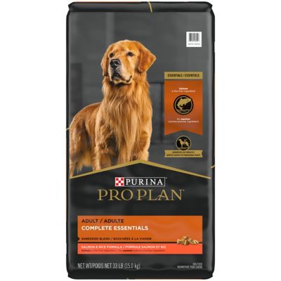 Purina Pro Plan High Protein Dog Food With Probiotics for Dogs, Shredded Blend Salmon & Rice Formula