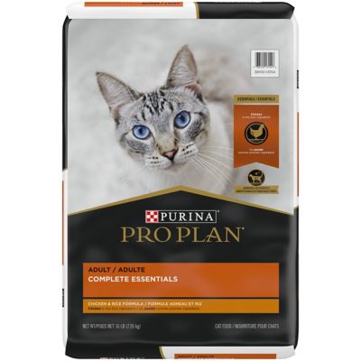 Purina Pro Plan High Protein Cat Food with Probiotics for Cats, Chicken and Rice Formula - 16 lb. Bag