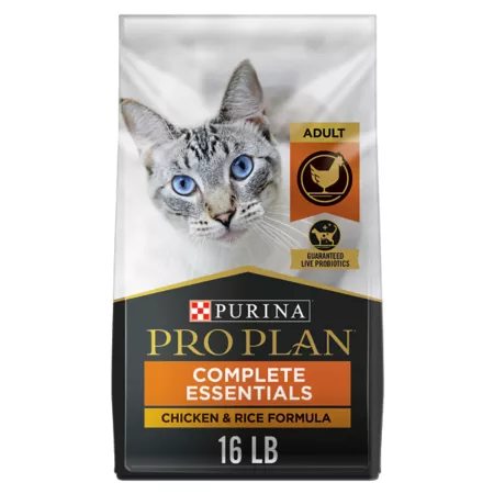 Purina Pro Plan Adult Indoor/Outdoor High Protein Chicken and Rice Formula with Probiotics Dry Cat Food Dry Cat Food