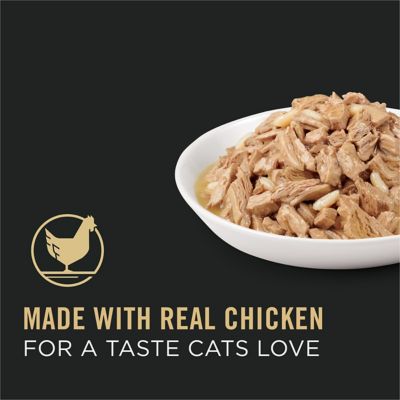 Image showing  High Protein Cat Food Complete Essentials Wet Gravy, Chicken and Rice Entree