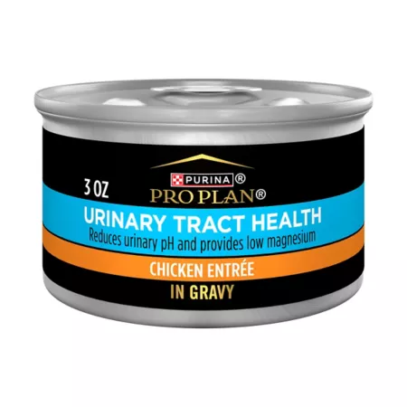 Purina Pro Plan Adult Urinary Tract Health Chicken Entree in Sauce Recipe Wet Cat Food 3 oz. Wet Cat Food