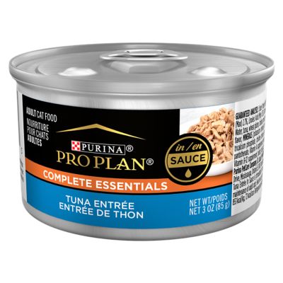 Purina Pro Plan Complete Essentials Tuna Entree In Sauce Wet Cat Food, 3 oz.