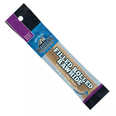 Munchie Retrievers Dog Chew Treat with Peanut Butter Filling Dog Bones Rawhide & Rawhide Alternative