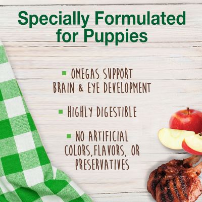 Image showing  Healthy Edibles Lamb and Apple Puppy 4 pk.