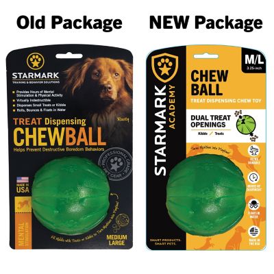 Image showing 4 th Starmark Treat Dispensing Chew Ball