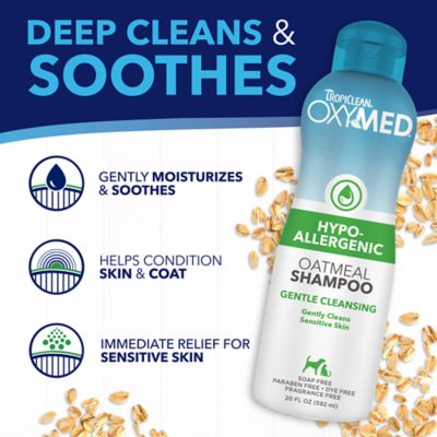 Image showing 6 th TropiClean OxyMed Hypoallergenic Shampoo for Pets, 20oz
