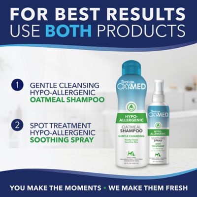 Image showing 8 th TropiClean OxyMed Hypoallergenic Shampoo for Pets, 20oz