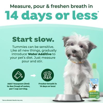 Image showing  Fresh Breath Dental Health Solution for Dogs, 16oz