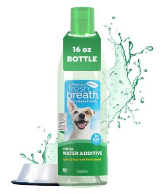 Image showing 9 th TropiClean Fresh Breath Dental Health Solution for Dogs, 16oz