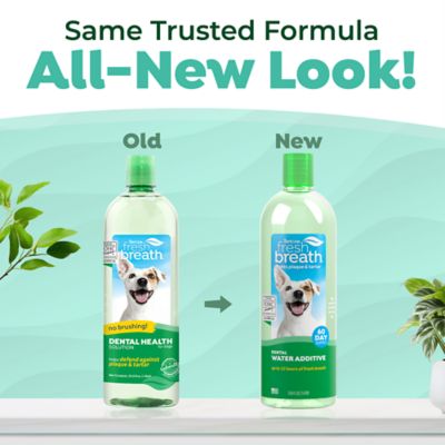 Image showing 4 th TropiClean Fresh Breath Water Addit 32 oz.