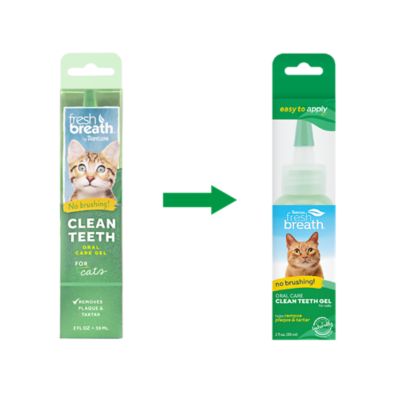 Image showing 5 th TropiClean Fresh Breath No Brushing Clean Teeth Dental & Oral Care Gel for Cats, 2oz