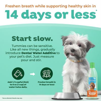 Image showing 5 th TropiClean Fresh Breath Water Additive Skin & Coat, 16 fl. oz.