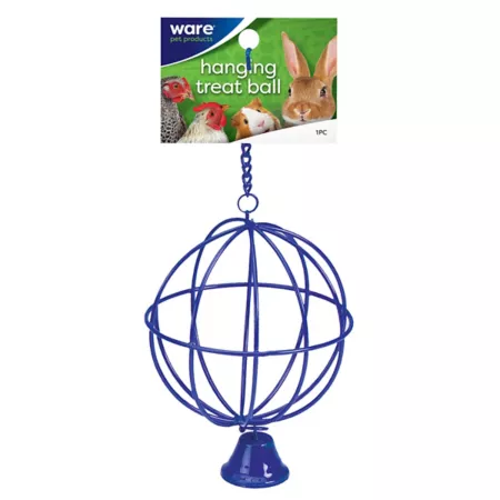 Ware Manufacturing Hanging Chicken Treat Ball Small Animal Hay Racks