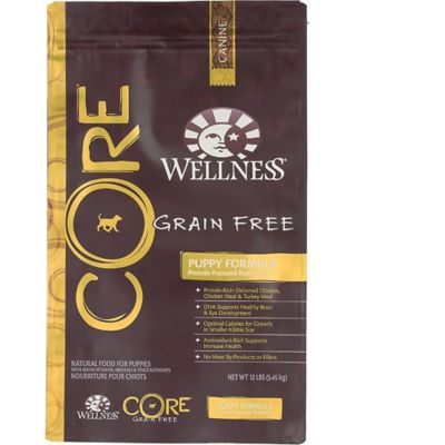 wellness core puppy dog food