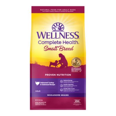 Wellness Complete Health Adult Small Breed Turkey and Oatmeal Recipe Dry Dog Food