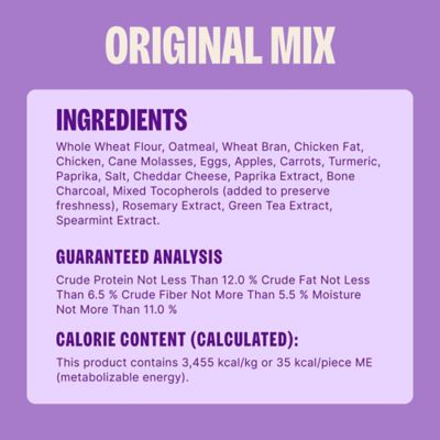 Image showing 5 th Old Mother Hubbard Original Mix Dog Biscuits, Natural Training Treats in Four Flavors, Mini Size, 3.8 lb. Bag