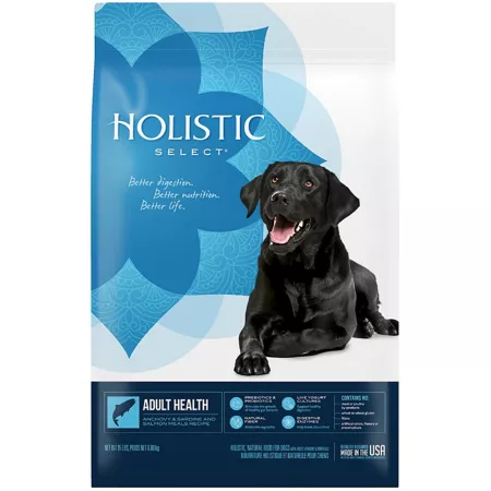 Holistic Select Adult Digestion Support Natural Anchovy Sardine and Salmon Meal-Based Formula – Dry Dog Food