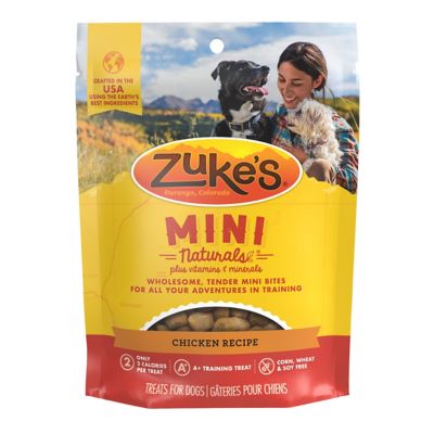 Zuke's Natural Mini Chicken Flavor Dog Biscuit Treats, 16 oz.