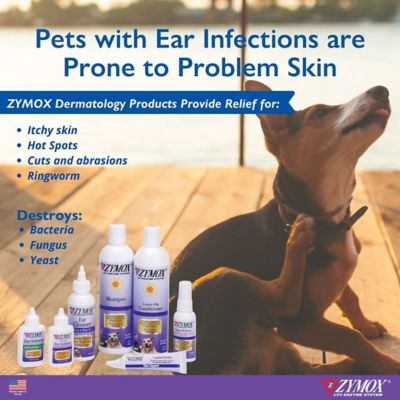 Image showing 5 th Zymox Ear Cleansing Solution for Dogs and Cats, 1.25 oz.