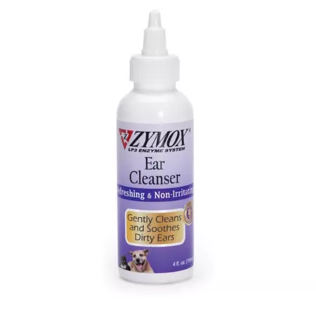 Zymox Cruelty-Free Pet Ear Cleaner for Dogs and Cats 4 oz. Cat Ear Care