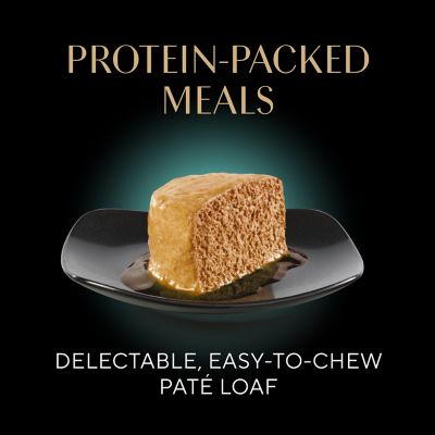 Image showing  Perfect Portions Adult Savory Chicken and Roasted Turkey Entree Pate Wet Cat Food Variety pk., 2.6 oz., Pack of 12