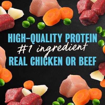 Image showing 9 th Cesar Home Delights Adult Beef Stew and Slow Cooked Chicken Wet Dog Food Variety pk., 3.5 oz., 12 pk.