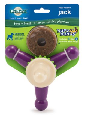 PetSafe Busy Buddy Jack Dog Toy, Medium