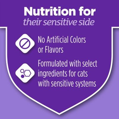 Image showing  Adult Gentle Sensitive Stomach and Skin Turkey Recipe Dry Cat Food, 13 lb. Bag