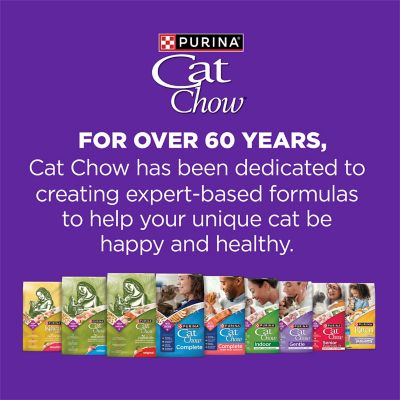 Image showing 9 th Purina Cat Chow Gentle Sensitive Stomach and Skin Turkey Flavor Dry Cat Food, 13 lb. Bag