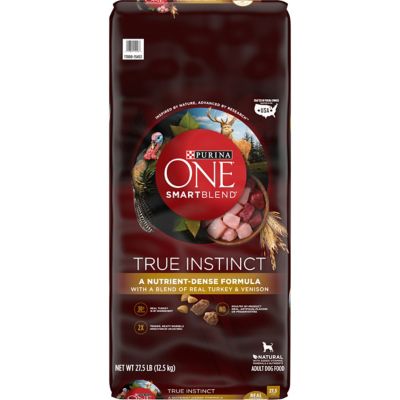 Purina One Smartblend True Instinct Adult Premium Dry Dog Food Real Turkey And Venison 27 5 Lb At Tractor Supply Co