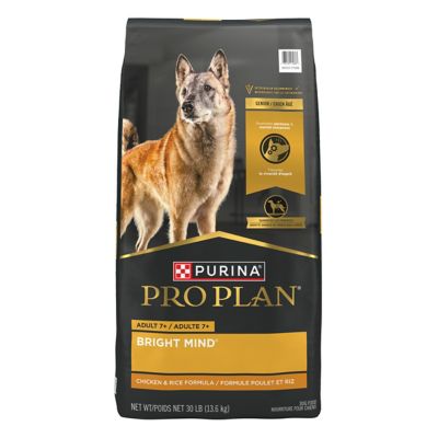 Purina Pro Plan Senior Dog Food With Probiotics for Dogs, Bright Mind 7+ Chicken & Rice Formula Best for senior dogs
