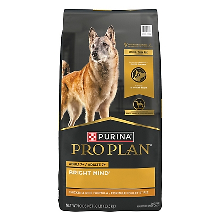 Purina Pro Plan Senior Dog Food With Probiotics for Dogs, Bright Mind 7+ Chicken & Rice Formula