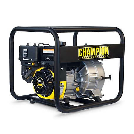 Champion Power Equipment 343 GPM 3 in. Gas-Powered Semi-Trash Water Transfer Pump