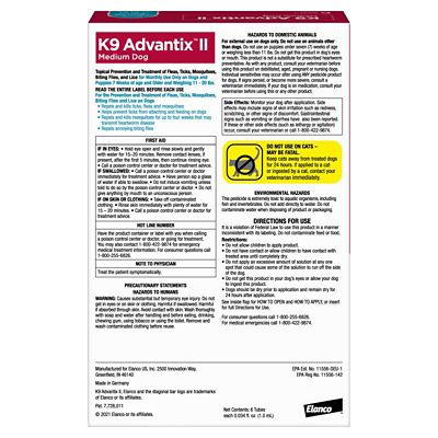 Image showing  K9 Advantix II Topical Flea and Tick Treatment for Dogs