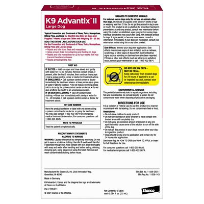 Image showing  K9 Advantix II Topical Flea and Tick Treatment for Dogs