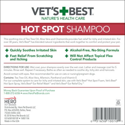 Image showing 6 th Vet's Best Hot Spot Shampoo 16oz
