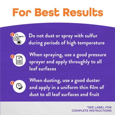 Image showing 6 th Bonide 4 lb. Ready-to-Use Sulfur Plant Fungicide Micronized Spray or Dust for Organic Gardening, Controls Common Diseases