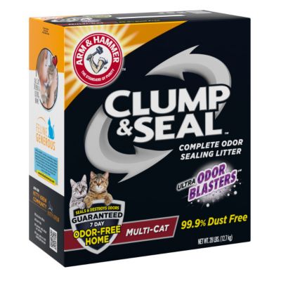 Image showing  Clump and Seal Multi-Cat Scented Clumping Clay Cat Litter