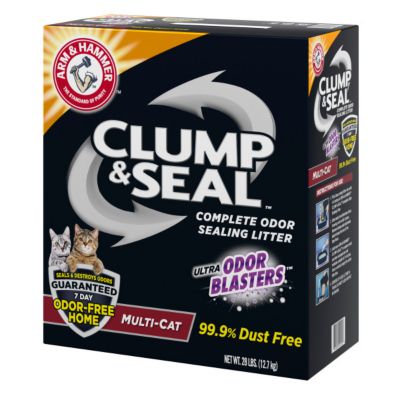 Image showing  Clump and Seal Multi-Cat Scented Clumping Clay Cat Litter