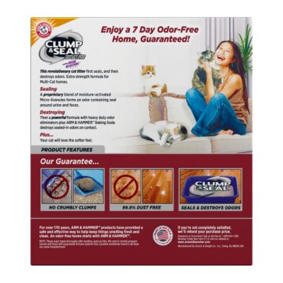 Image showing  Clump and Seal Multi-Cat Scented Clumping Clay Cat Litter