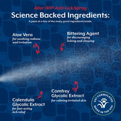 Image showing  Aller-911 Anti-Lick Paw Spray, 8 oz.