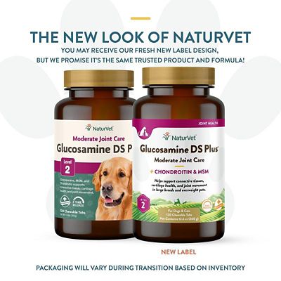 Image showing  Glucosamine DS Plus Level 2 Joint Support Chewable Tablets for Dogs
