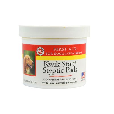 Kwik Stop Styptic Pads, 90 ct.