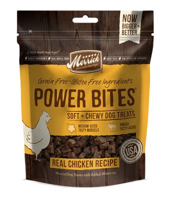 Merrick Power Bites Chicken Recipe Soft Dog Treats, 6 oz.