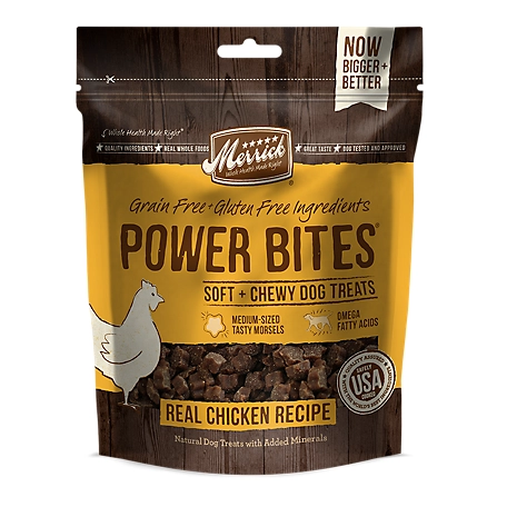 Merrick Power Bites Chicken Recipe Soft Dog Treats, 6 oz.