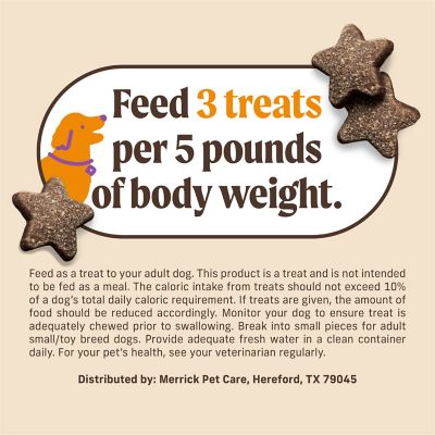 Image showing 5 th Merrick Power Bites Grain Free Chicken Recipe Dog Treats