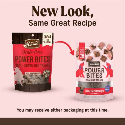 Image showing  Power Bites Real Texas Beef Recipe Soft Dog Treats, 6 oz.