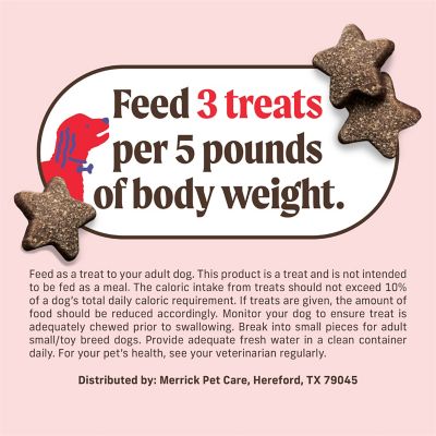 Image showing 5 th Merrick Power Bites Real Texas Beef Recipe Soft Dog Treats, 6 oz.